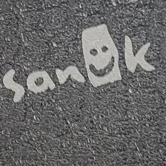 Sanuk Grey Black Ella Slip On Cushion Insole Stretch Fabric Yoga Sling Sandal 7 - Picture 8 of 16